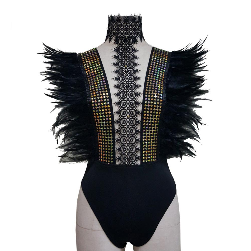 Choice Feather Bodysuit