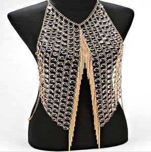 Gold Multilayer Top Chain