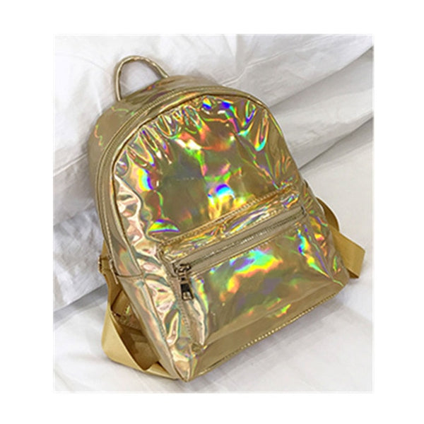 Laser Shine Holographic Backpack