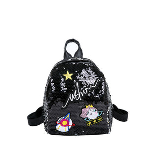 Mini Sequined Rave Backpack