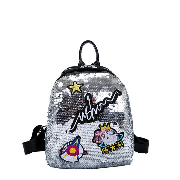 Mini Sequined Rave Backpack