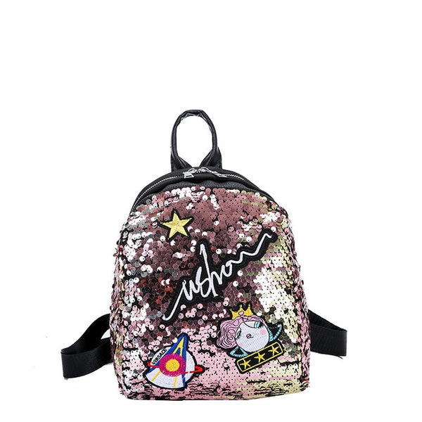 Mini Sequined Rave Backpack